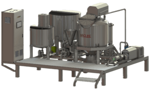 Endüstriyel sos üretimi için homojenizatör