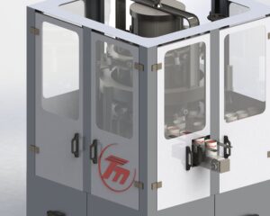 Dakikada 100 adet teneke dolduran salça makinesi çalışma anı